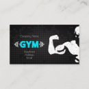 Recherche de athlète cartes visite Gymnase