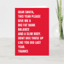 Search for dear santa cards Funny