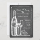 Recherche de partie de fromage de vin invitations Moderne
