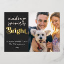 Search for making spirits bright cards Glitter