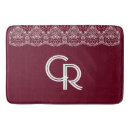 Search for burgundy bath mats Chic