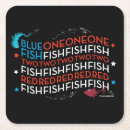 Recherche de poisson rouge dessous de verres Dr seuss