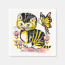 Recherche de chaton mignon serviettes Fleurs