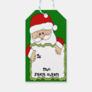 Search for from santa gift tags Green