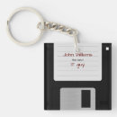 Search for funny computer keychains Black