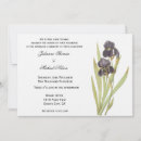 Search for iris wedding invitations Elegant
