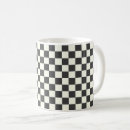 Search for black checkers mugs Chequerboard