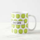 Search for tennis pattern mugs Yellow