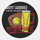 Search for softball game stickers Kids