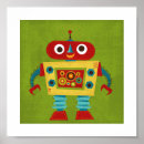 Search for retro robot posters Cute