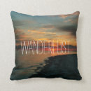 Search for wanderlust pillows Ocean