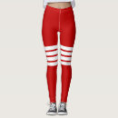 Search for retro leggings Red