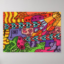 Recherche de cerveaux posters Psychédélique