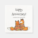 Recherche de renard rouge serviettes Anniversaire