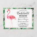 Search for flamingo bachelorette party invitations Weekend