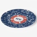 Recherche de ancre marine assiettes Ancres