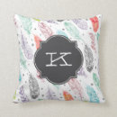 Search for feathers pattern pillows Tribal