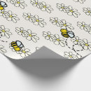 Search for honey bee wrapping paper Floral