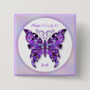 Search for purple butterfly buttons Birthday