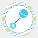 Search for baby rattle stickers Boy