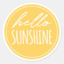 Search for hello sunshine stickers Yellow
