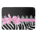 Search for zebra bath mats Pink