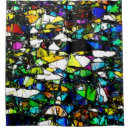 Search for stained glass window shower curtains Colourful