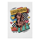 Search for little lady posters Dachshund bumper stikers