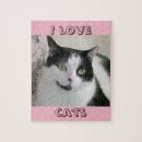 Search for black and white cat puzzles Cute
