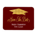 Recherche de graduation save the date magnets Élégant