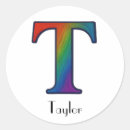 Search for initial t stickers Typography