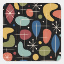 Search for retro 50s atomic stickers Eames era