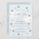 Recherche de twinkle twinkle little star birthday invitations Bleu