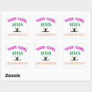 Search for love gymnastics stickers For her
