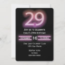 Search for 29th birthday invitations Black