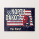 Search for north dakota puzzles America