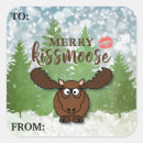 Search for funny moose stickers Winter