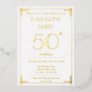 Search for gatsby birthday invitations Vintage