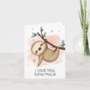 Search for sloth cards Editable