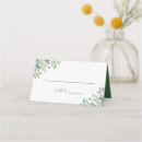 Search for eucalyptus wedding place cards Leaves