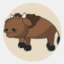 Search for funny buffalo stickers Cartoon
