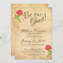 Search for be our guest birthday invitations Rose