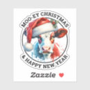 Recherche de vaches heureuses autocollants Noël