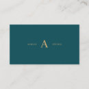 Search for teal and gold business cards Trendy