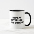 Recherche de football coach tasses Équipe