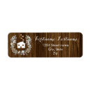 Search for home garden return address labels Rustic