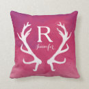 Recherche de antlers coussins Aquarelle