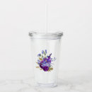 Recherche de vintage floral tumblers Élégant