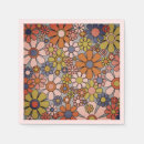 Search for 70s retro napkins Floral