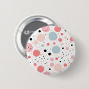 Recherche de pois blanc badges Bleu